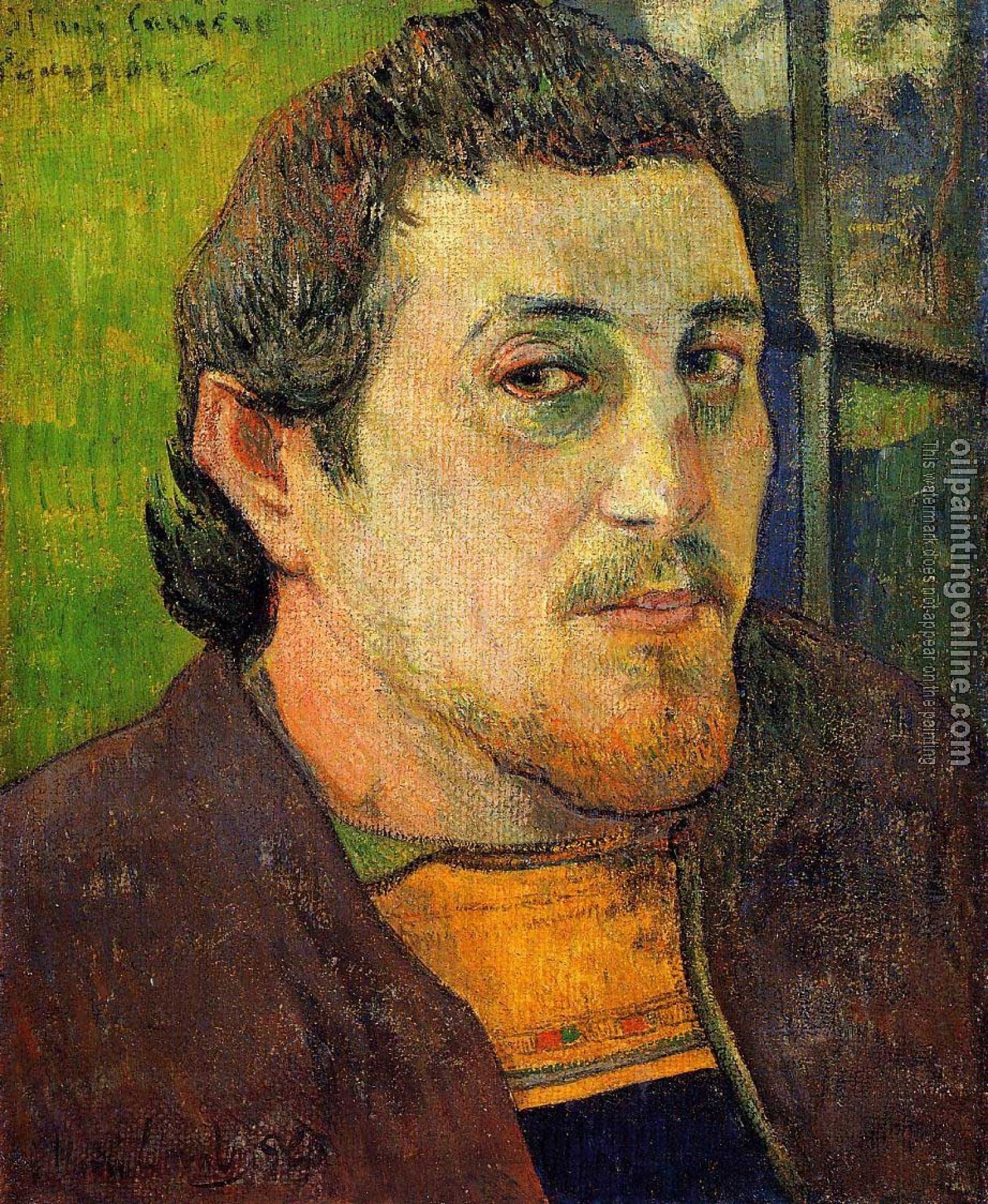 Gauguin, Paul - Self Portrait at Lezaven